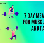 7 Day Meal Plan for Muscle Gain and Fat Loss